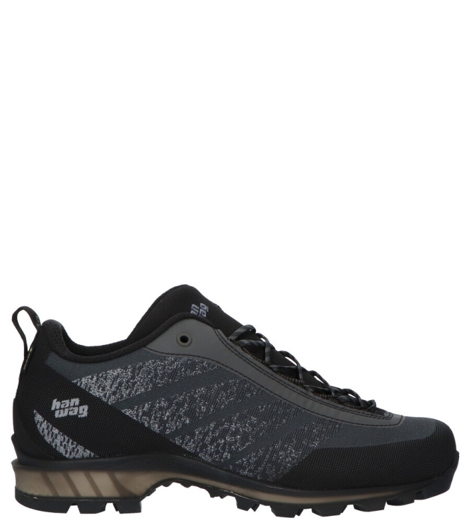 Hanwag wandelschoen <span>100300-064012 Ferrata light low GTX</span> 100300-064012 Ferrata light low GTX zwart - www.bremmerschoenen.pro - Bremmer Schoenen