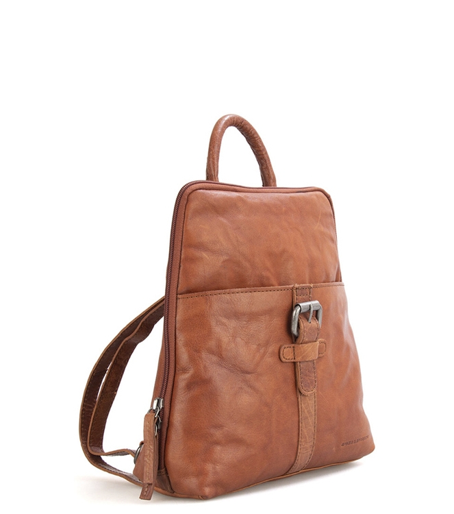 Spikes & Sparrow rugtas <span>292H13147 Brandy</span> 292H13147 Brandy cognac - www.bremmerschoenen.pro - Bremmer Schoenen