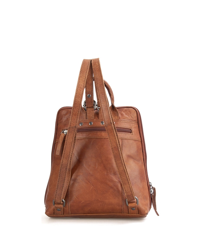 Spikes & Sparrow rugtas <span>292H13147 Brandy</span> 292H13147 Brandy cognac - www.bremmerschoenen.pro - Bremmer Schoenen