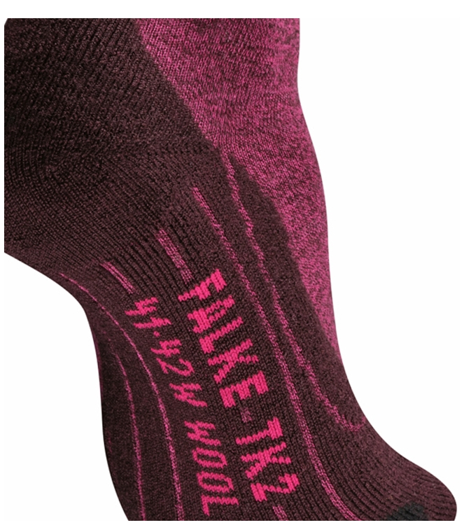 Falke Trekking <span>16395 8593 TK2 Wool</span> 16395 8593 TK2 Wool rose - www.bremmerschoenen.pro - Bremmer Schoenen