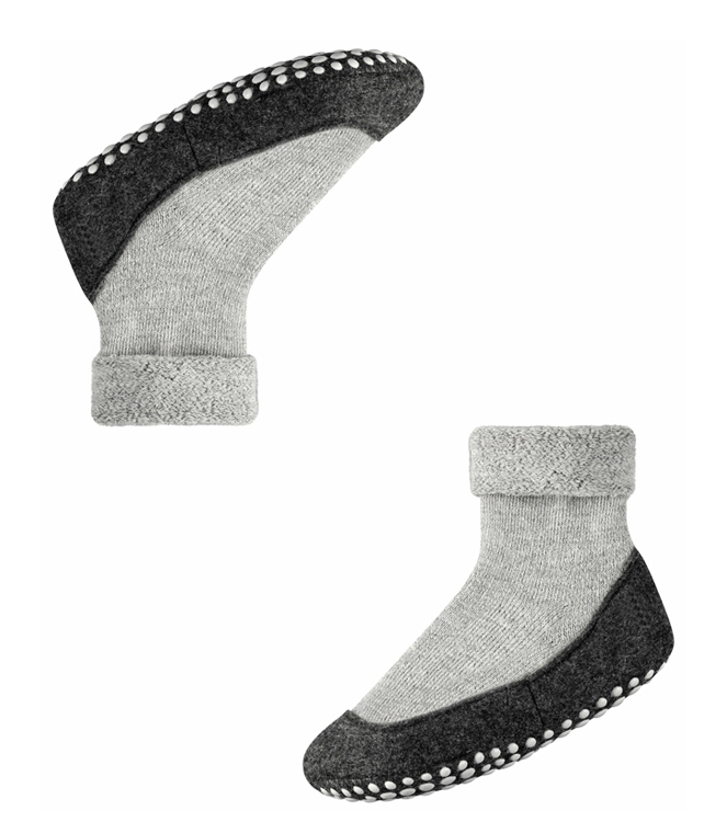Falke Cosyshoe <span>10560 3400 Cosyshoe</span> 10560 3400 Cosyshoe grijs - www.bremmerschoenen.pro - Bremmer Schoenen