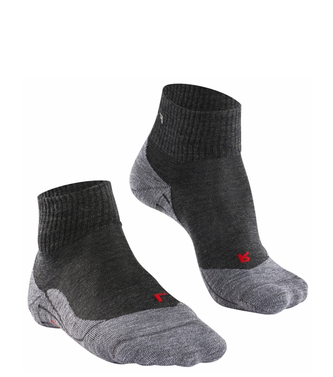 Falke Trekking <span>16473 3180 TK5 Short</span> 16473 3180 TK5 Short grijs - www.bremmerschoenen.pro - Bremmer Schoenen