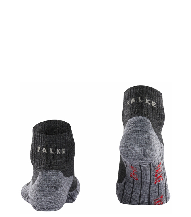Falke Trekking <span>16473 3180 TK5 Short</span> 16473 3180 TK5 Short grijs - www.bremmerschoenen.pro - Bremmer Schoenen