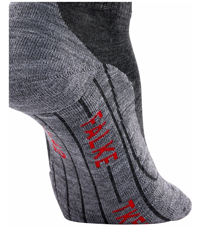 Falke Trekking <span>16473 3180 TK5 Short</span> 16473 3180 TK5 Short grijs - www.bremmerschoenen.pro - Bremmer Schoenen