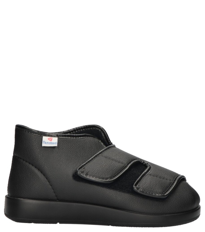Varomed verbandpantoffel <span>60924.60 London Laag</span> 60924.60 London Laag zwart - www.bremmerschoenen.pro - Bremmer Schoenen