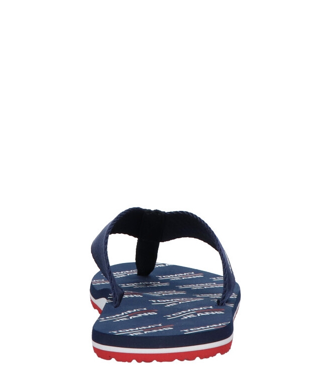 Tommy Hilfiger slipper <span>EM0EM00451 C87</span> EM0EM00451 C87 blauw - www.bremmerschoenen.pro - Bremmer Schoenen