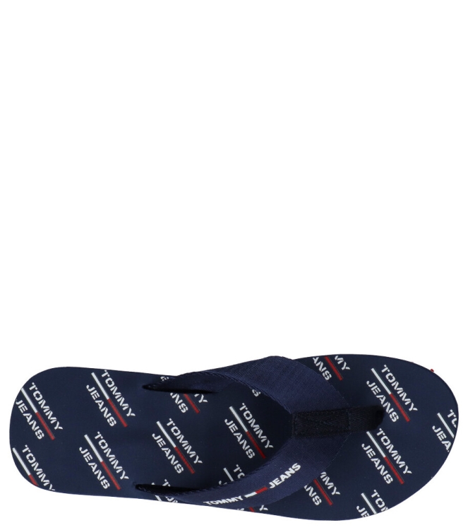 Tommy Hilfiger slipper <span>EM0EM00451 C87</span> EM0EM00451 C87 blauw - www.bremmerschoenen.pro - Bremmer Schoenen