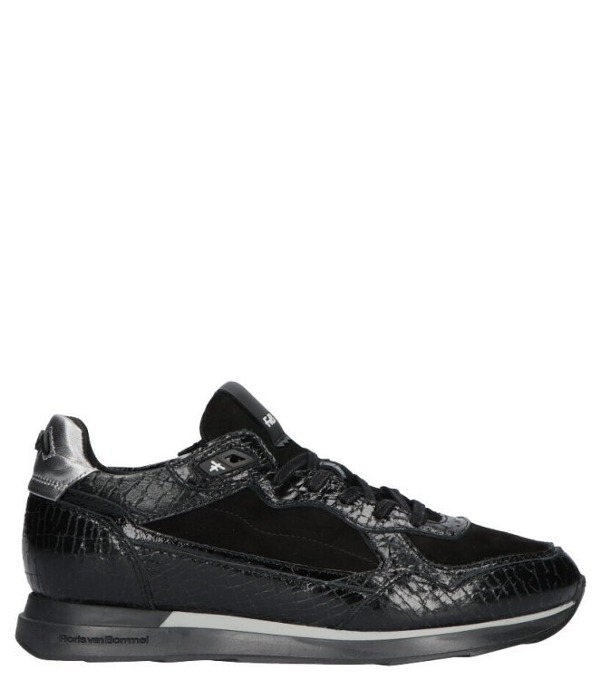 Floris van Bommel Sneaker <span>85312/02</span> 85312/02 zwart - www.bremmerschoenen.pro - Bremmer Schoenen