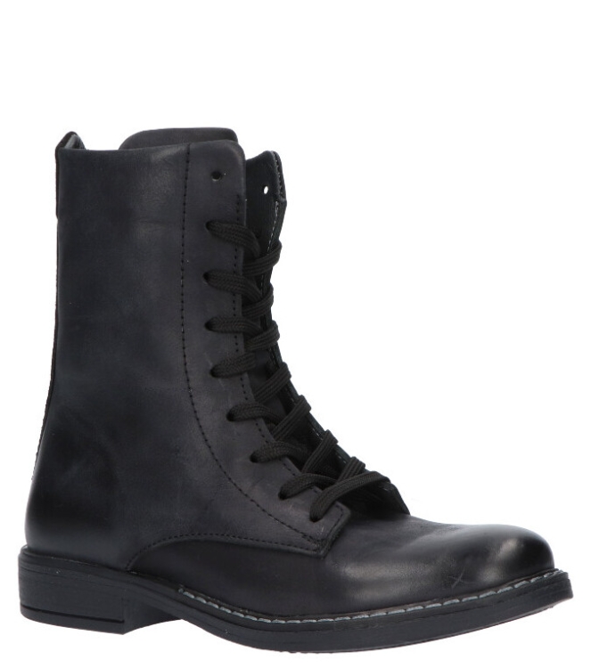Jochie Freaks veterboot <span>20584-219</span> 20584-219 zwart - www.bremmerschoenen.pro - Bremmer Schoenen