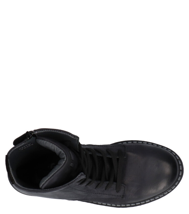 Jochie Freaks veterboot <span>20584-219</span> 20584-219 zwart - www.bremmerschoenen.pro - Bremmer Schoenen