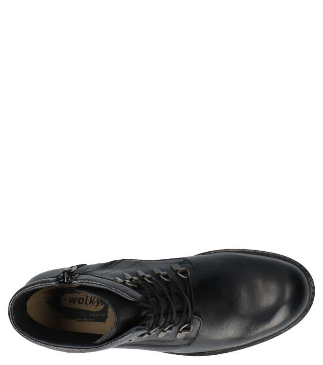 Wolky veterboot <span>0447530.000</span> 0447530.000 zwart - www.bremmerschoenen.pro - Bremmer Schoenen