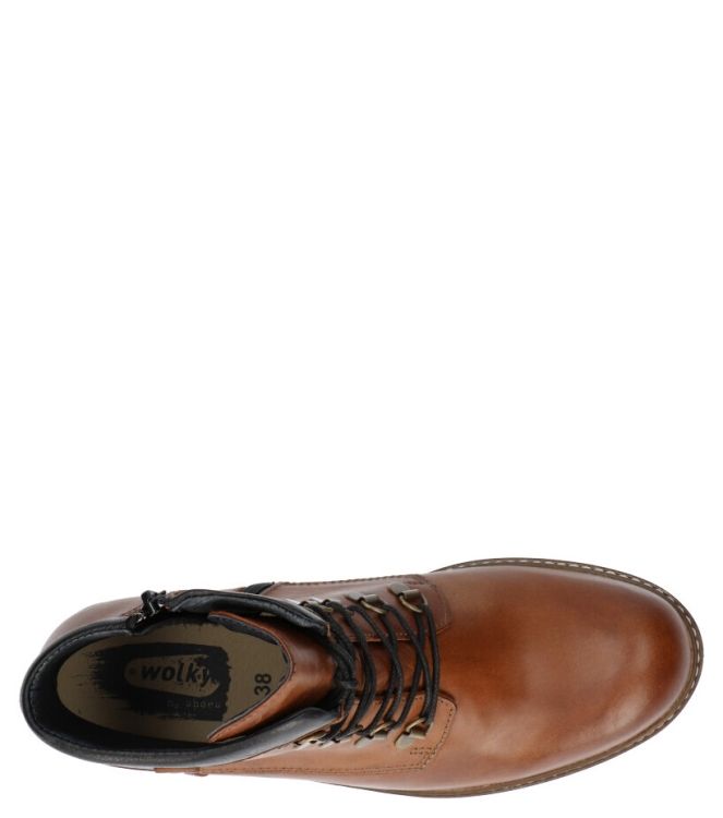 Wolky veterboot <span>0447530.430</span> 0447530.430 cognac - www.bremmerschoenen.pro - Bremmer Schoenen