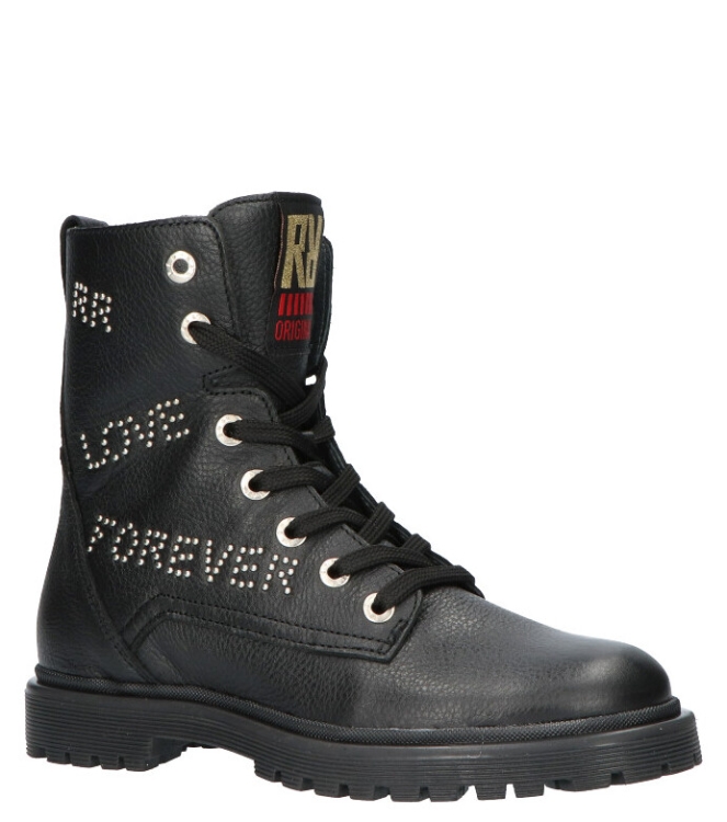 Red Rag Veterboot <span>11118-922</span> 11118-922 zwart - www.bremmerschoenen.pro - Bremmer Schoenen