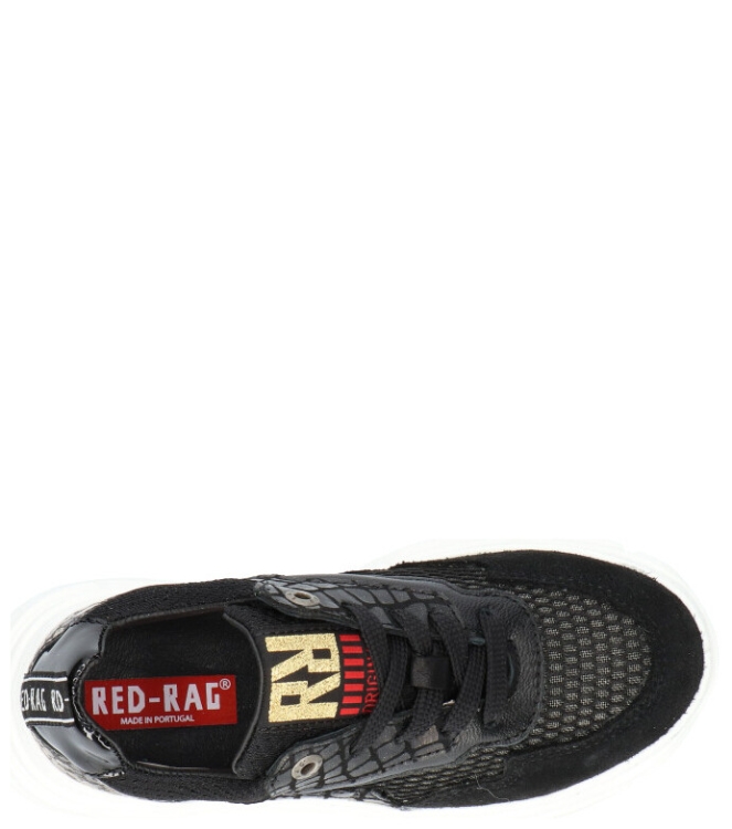 Red Rag Sneaker <span>13044-999</span> 13044-999 zwart - www.bremmerschoenen.pro - Bremmer Schoenen