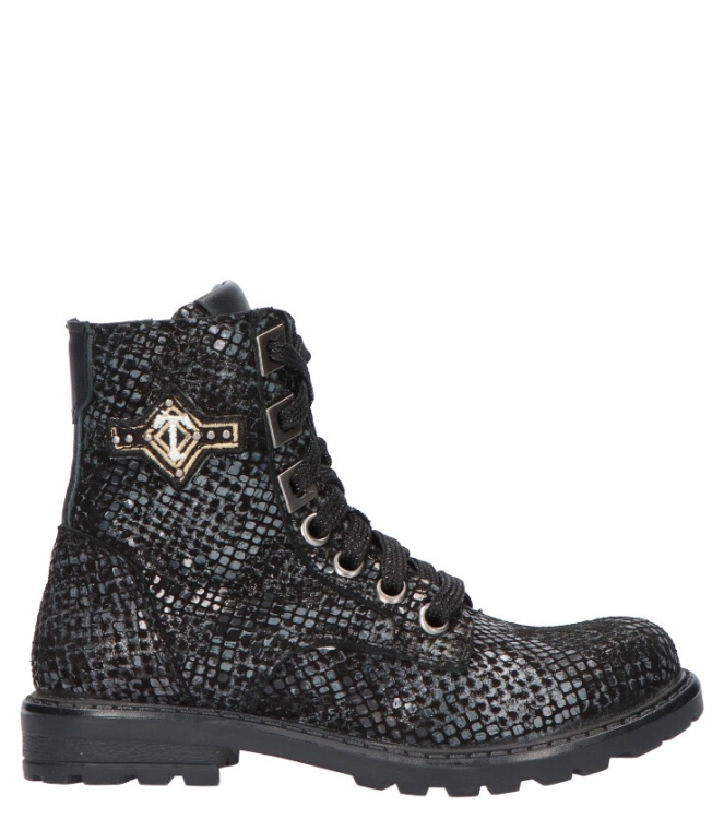 Twins Twins Veterboot <span>320626 989</span> 989 Black Twins Veterboot <span>320626 989</span> 320626 989 zwart - www.bremmerschoenen.pro - Bremmer Schoenen