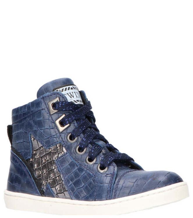Twins Sneaker <span>320615 529</span> 320615 529 blauw - www.bremmerschoenen.pro - Bremmer Schoenen