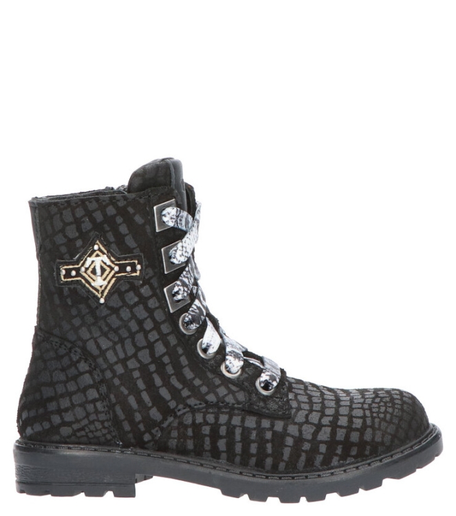 Twins Twins Veterboot <span>320626 489</span> 489-black Twins Veterboot <span>320626 489</span> 320626 489 zwart - www.bremmerschoenen.pro - Bremmer Schoenen