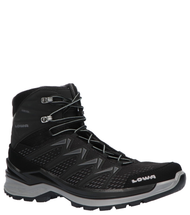Lowa wandelschoen hoog <span>LM310703-9930 Innox pro GTX mid</span> LM310703-9930 Innox pro GTX mid zwart - www.bremmerschoenen.pro - Bremmer Schoenen