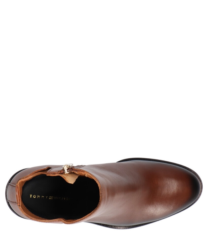 Tommy Hilfiger Enkellaars <span>FW0FW05164 GOW</span> FW0FW05164 GOW cognac - www.bremmerschoenen.pro - Bremmer Schoenen