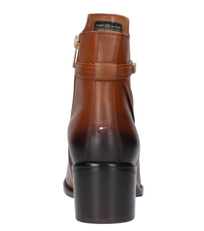 Tommy Hilfiger Enkellaars <span>FW0FW05196 GOW</span> FW0FW05196 GOW cognac - www.bremmerschoenen.pro - Bremmer Schoenen