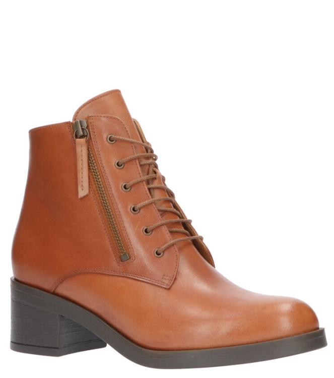 Verhulst veterboot <span>0447-113-144 Olivia</span> 0447-113-144 Olivia cognac - www.bremmerschoenen.pro - Bremmer Schoenen