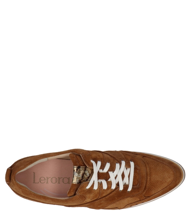 Lerora Sneaker <span>65016 4005 196</span> 65016 4005 196 cognac - www.bremmerschoenen.pro - Bremmer Schoenen