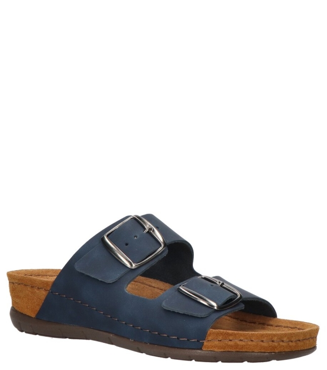 Rohde slipper <span>5856 56</span> 5856 56 blauw - www.bremmerschoenen.pro - Bremmer Schoenen