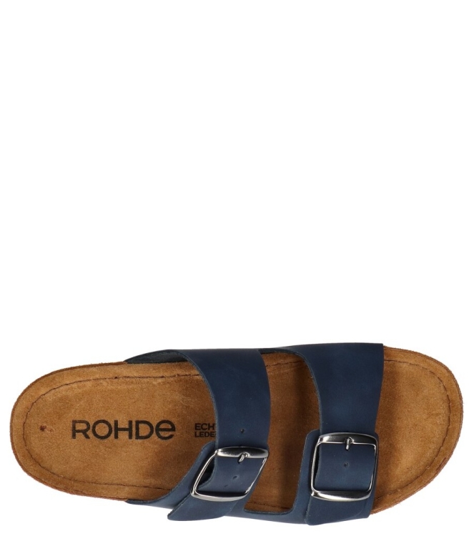 Rohde slipper <span>5856 56</span> 5856 56 blauw - www.bremmerschoenen.pro - Bremmer Schoenen