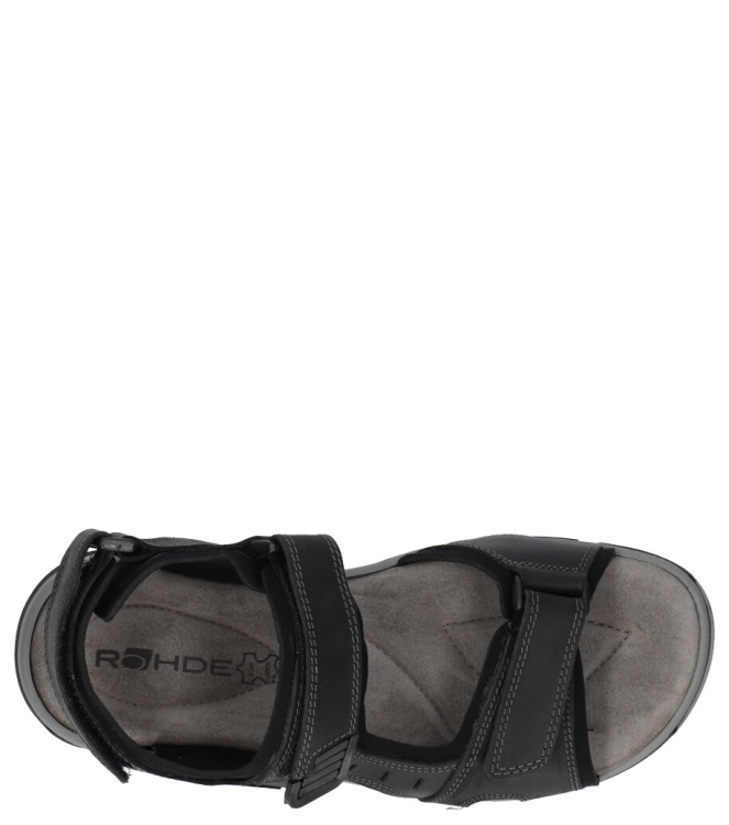 Rohde sandaal <span>5950 90</span> 5950 90 zwart - www.bremmerschoenen.pro - Bremmer Schoenen