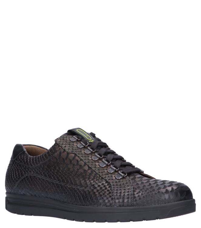 Gijs Sneaker <span>2076 208 8126</span> 2076 208 8126 zwart - www.bremmerschoenen.pro - Bremmer Schoenen