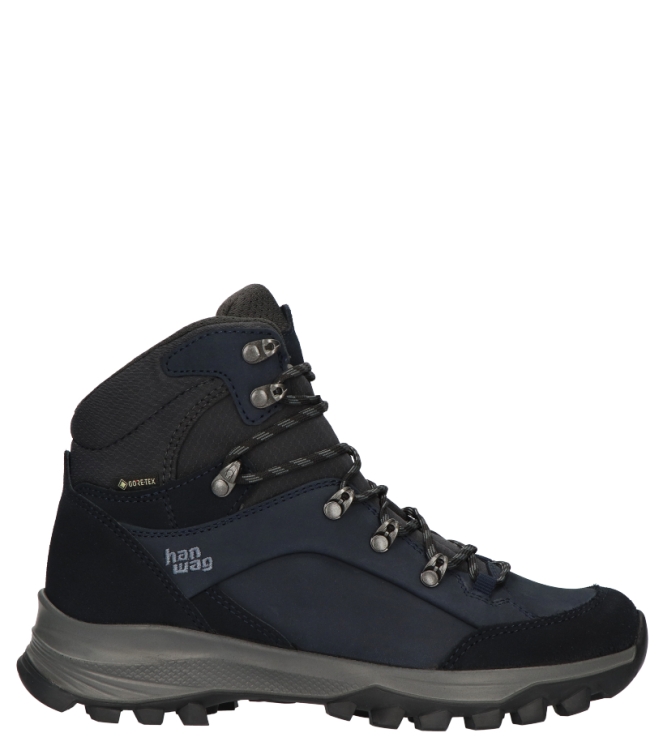 Hanwag Wandelschoen <span>203201-007064 Banks Narrow Lady GTX</span> 203201-007064 Banks Narrow Lady GTX blauw - www.bremmerschoenen.pro - Bremmer Schoenen