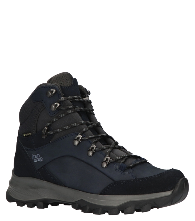Hanwag Wandelschoen <span>203201-007064 Banks Narrow Lady GTX</span> 203201-007064 Banks Narrow Lady GTX blauw - www.bremmerschoenen.pro - Bremmer Schoenen