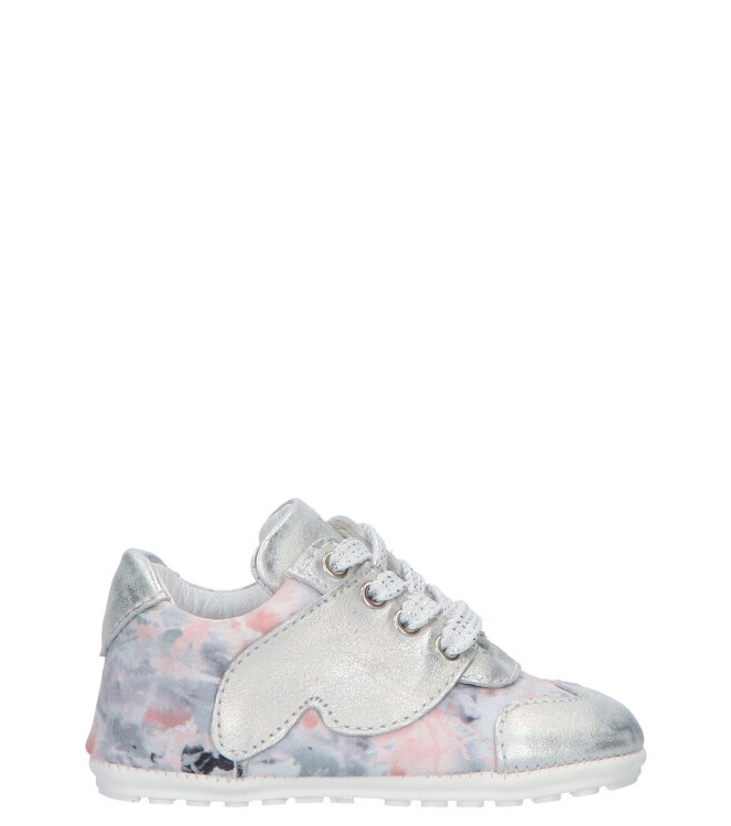 Jochie-Freaks babyschoen <span>21000-910</span> 21000-910 zilver - www.bremmerschoenen.pro - Bremmer Schoenen