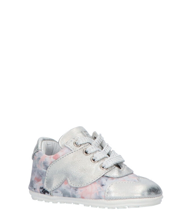 Jochie-Freaks babyschoen <span>21000-910</span> 21000-910 zilver - www.bremmerschoenen.pro - Bremmer Schoenen