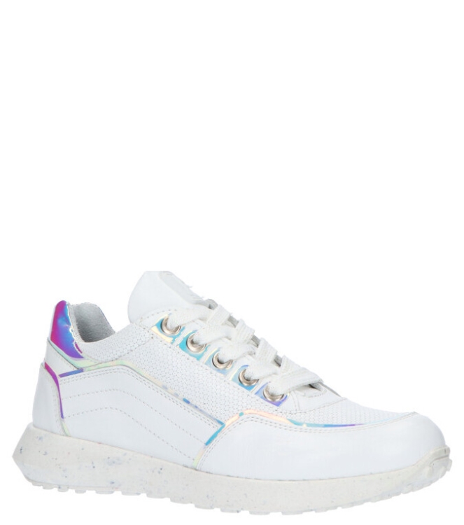 Jochie-Freaks sneaker <span>21526-101</span> 21526-101 wit - www.bremmerschoenen.pro - Bremmer Schoenen