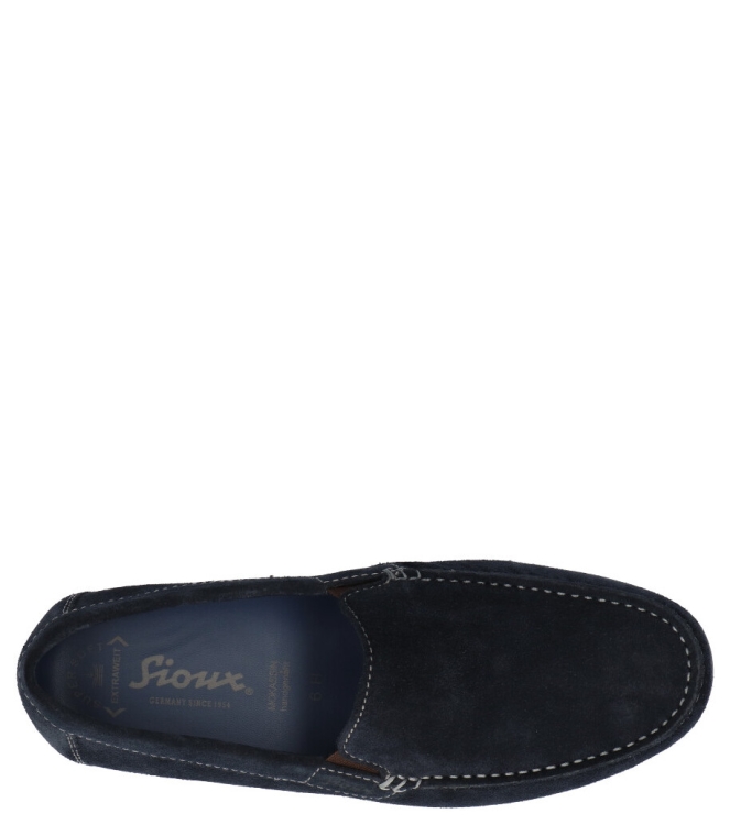 Sioux instapper <span>38661 Giumelo 700 H</span> 38661 Giumelo 700 H blauw - www.bremmerschoenen.pro - Bremmer Schoenen