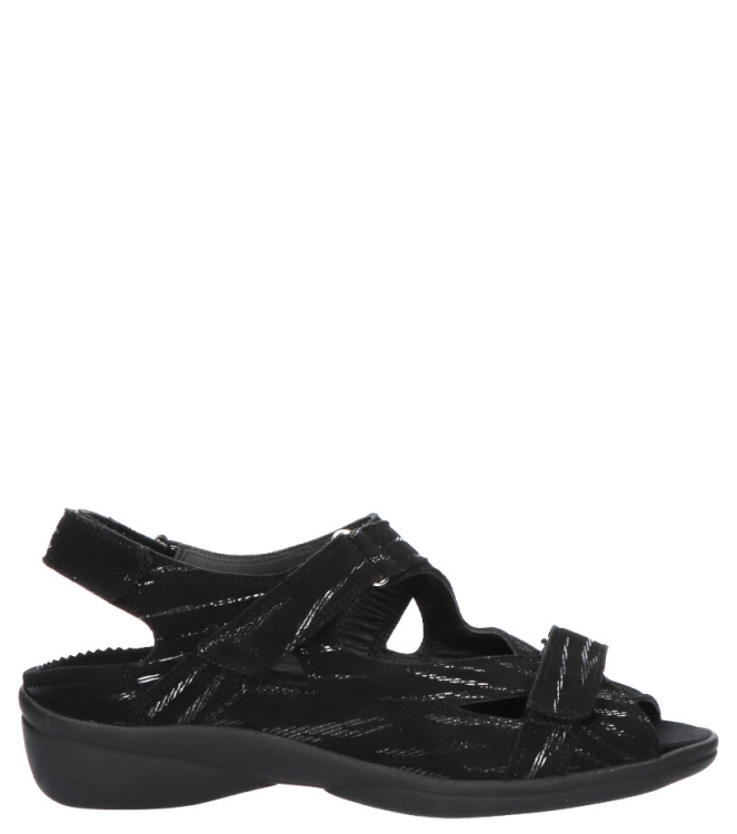 Durea Sandaal <span>7258 216 7942</span> 7258 216 7942 zwart - www.bremmerschoenen.pro - Bremmer Schoenen