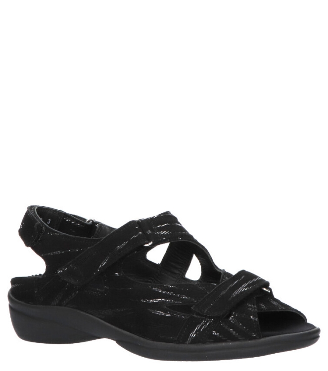 Durea Sandaal <span>7258 216 7942</span> 7258 216 7942 zwart - www.bremmerschoenen.pro - Bremmer Schoenen