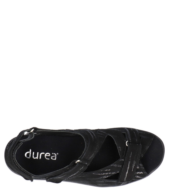Durea Sandaal <span>7258 216 7942</span> 7258 216 7942 zwart - www.bremmerschoenen.pro - Bremmer Schoenen