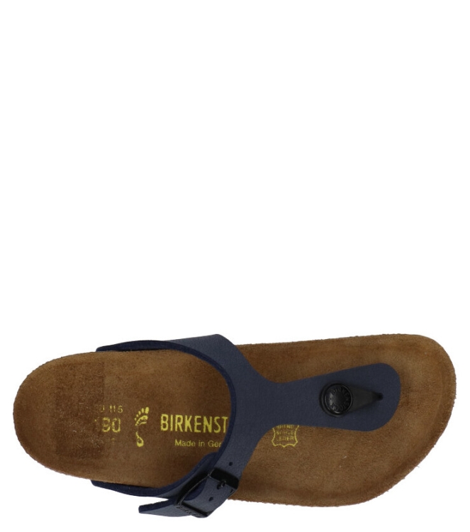 Birkenstock slipper <span>345443 Gizeh</span> 345443 Gizeh blauw - www.bremmerschoenen.pro - Bremmer Schoenen