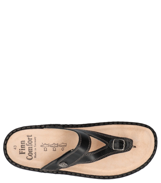 Finn comfort Teenslipper <span>81524 014099 Alexandria-S</span> 81524 014099 Alexandria-S zwart - www.bremmerschoenen.pro - Bremmer Schoenen