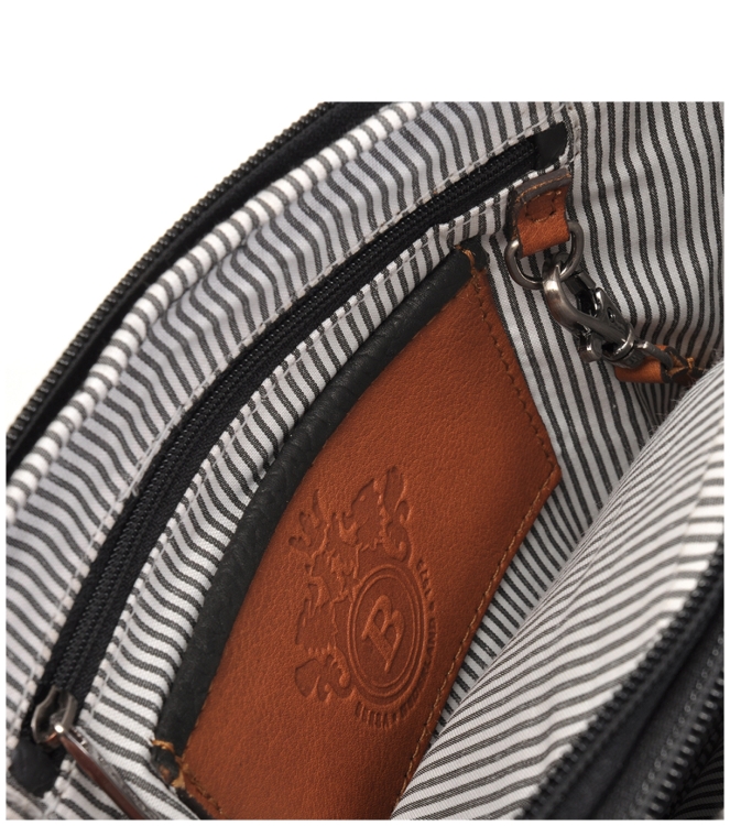 Berba Berba Crossbody tas <span>125-041-00</span> 00 Black Berba Crossbody tas <span>125-041-00</span> 125-041-00 zwart - www.bremmerschoenen.pro - Bremmer Schoenen