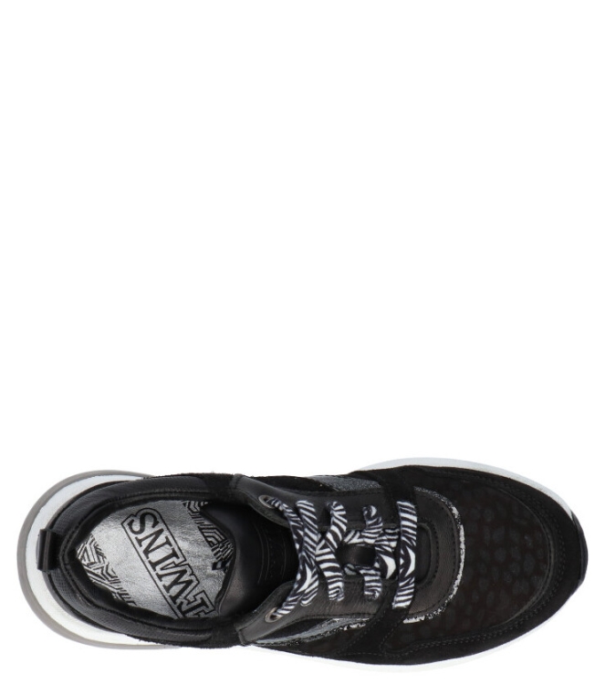 Twins Sneaker <span>321662 589</span> 321662 589 zwart - www.bremmerschoenen.pro - Bremmer Schoenen