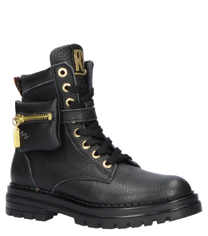 Red-Rag Veterboot <span>12294 922</span> 12294 922 zwart - www.bremmerschoenen.pro - Bremmer Schoenen