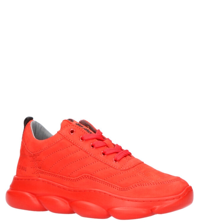 Red-Rag Sneaker <span>13541 424</span> 13541 424 rood - www.bremmerschoenen.pro - Bremmer Schoenen