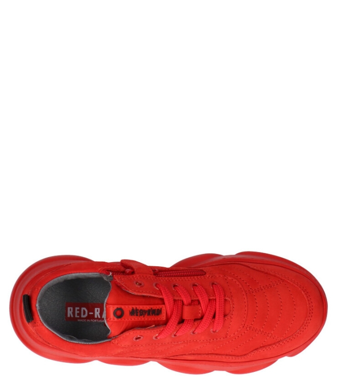 Red-Rag Sneaker <span>13541 424</span> 13541 424 rood - www.bremmerschoenen.pro - Bremmer Schoenen