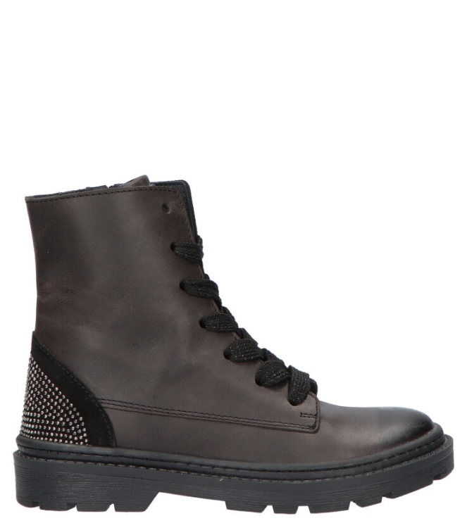 Jochie-Freaks veterboot <span>JF-21386 200</span> JF-21386 200 zwart - www.bremmerschoenen.pro - Bremmer Schoenen