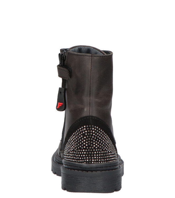 Jochie-Freaks veterboot <span>JF-21386 200</span> JF-21386 200 zwart - www.bremmerschoenen.pro - Bremmer Schoenen