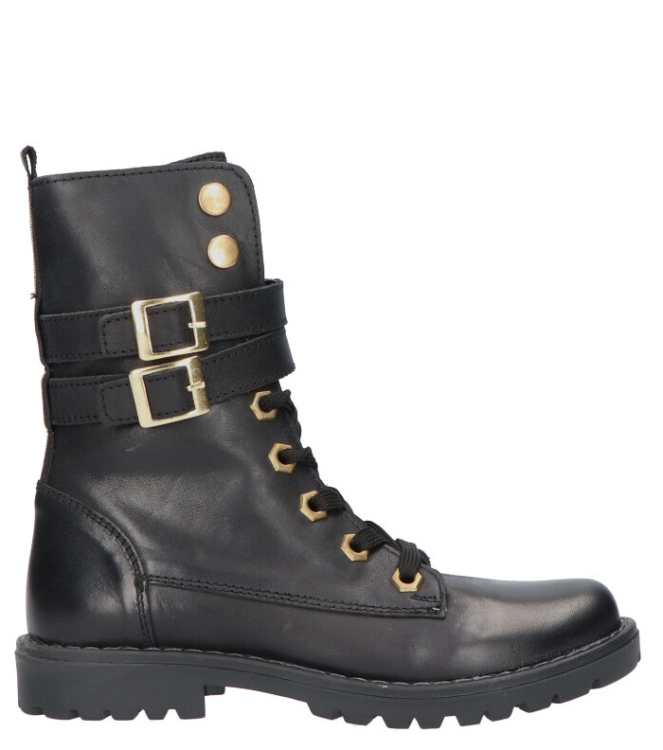 Jochie-Freaks veterboot <span>JF-21596 200</span> JF-21596 200 zwart - www.bremmerschoenen.pro - Bremmer Schoenen
