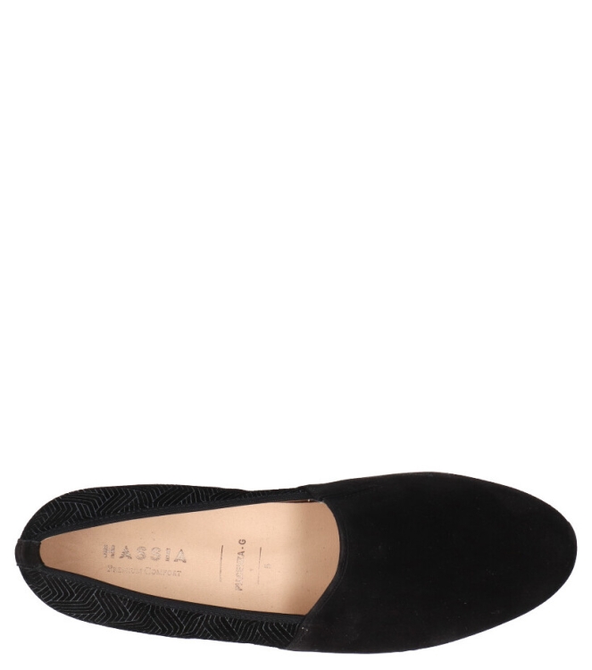 Hassia Instapper <span>301684 0100</span> 301684 0100 zwart - www.bremmerschoenen.pro - Bremmer Schoenen